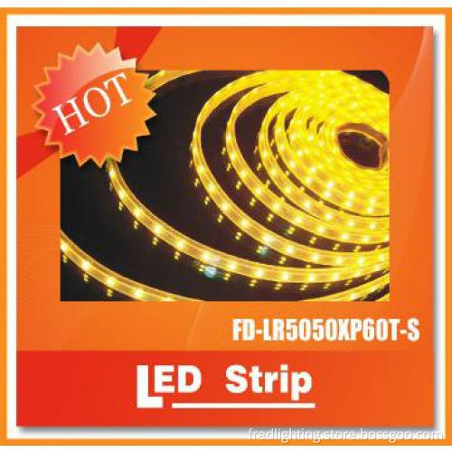 Hot sale LED strip SMD 5050 60leds/m 14.4W/m 12VDC IP67